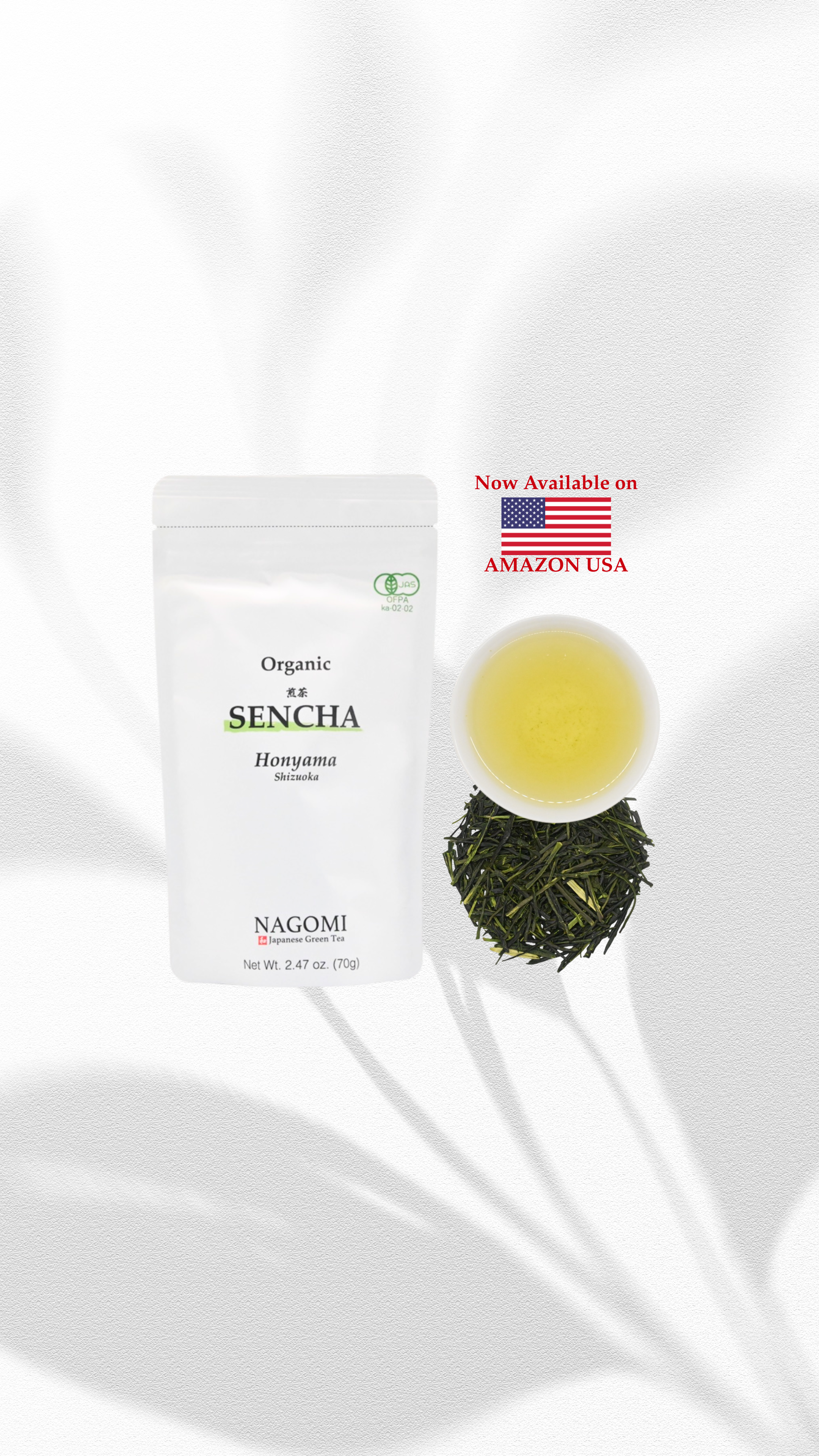 Our Japanese Green Tea is Now Available on Amazon USA